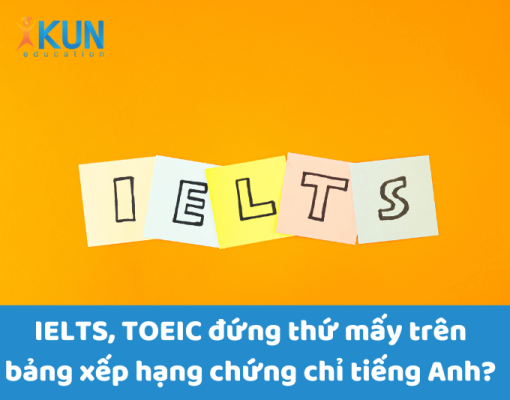 IELTS, TOEIC đứng thứ mấy trên bảng xếp hạng chứng chỉ tiếng Anh?